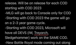 cod最新手册爆料,全新玩法与角色大曝光！